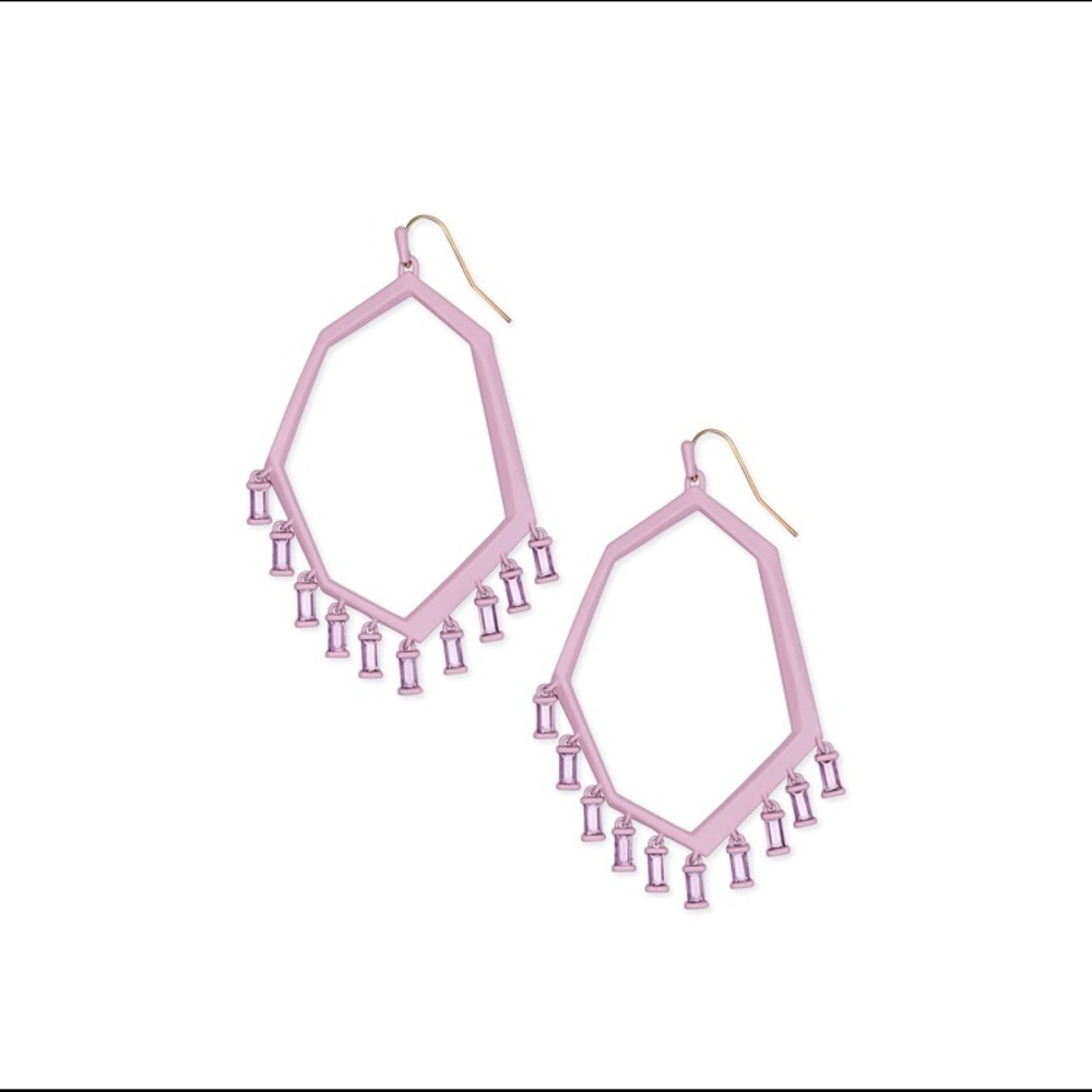 $85 Kendra Scott Lilac Thomas Drop Earrings